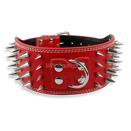 Studded Leather Dog Collar - wnkrs