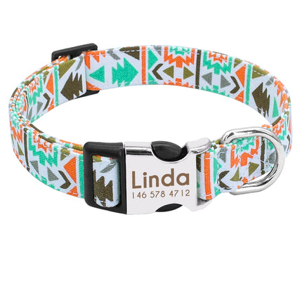 Dog's Boho Print Collar - wnkrs