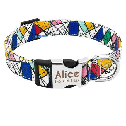 Dog's Boho Print Collar - wnkrs