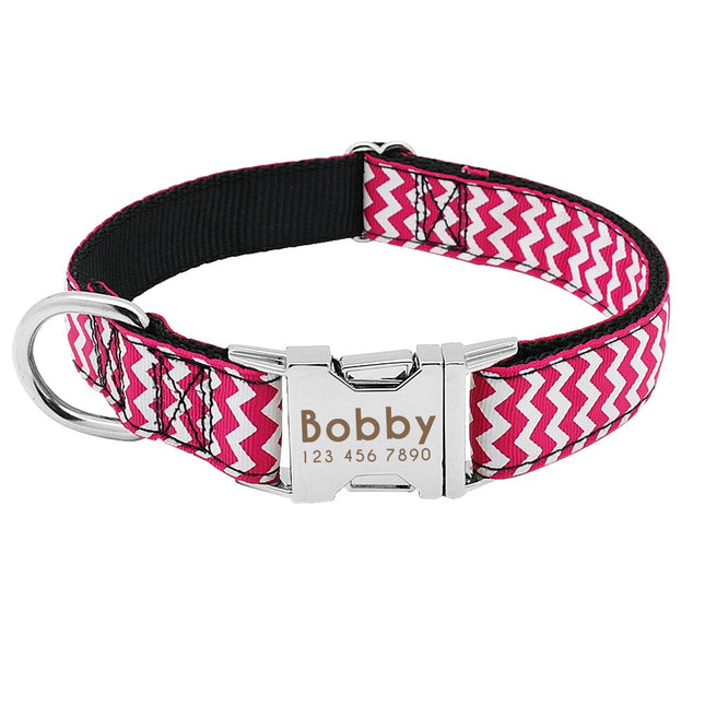 Dog's Zig Zag Pattern Collar - wnkrs