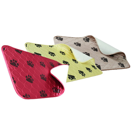 Waterproof Dog's Mat with Dog Paws Print - wnkrs