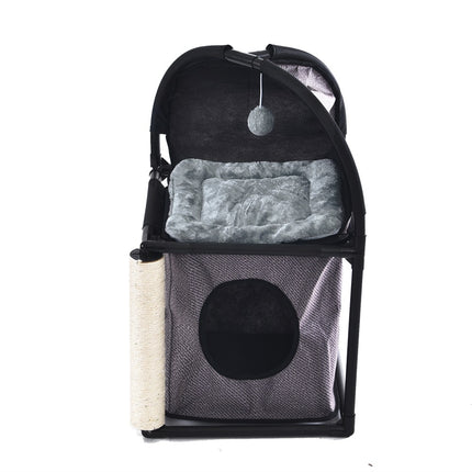 Two Layers Scratching House Toy for Cats - wnkrs