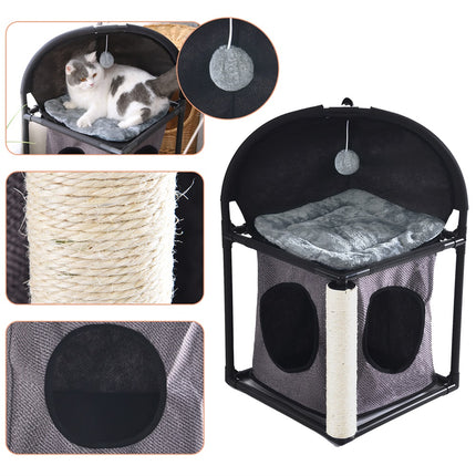 Two Layers Scratching House Toy for Cats - wnkrs