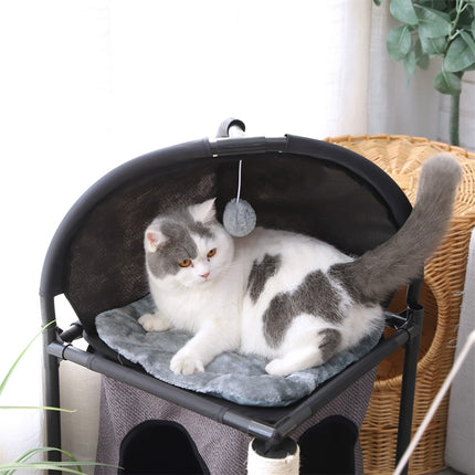 Two Layers Scratching House Toy for Cats - wnkrs