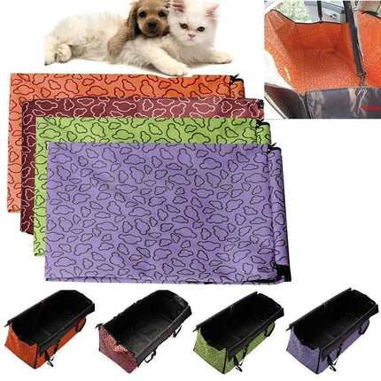 Car Back Seat Plastic Dog's Cover Mat - wnkrs