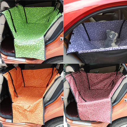 Car Back Seat Plastic Dog's Cover Mat - wnkrs