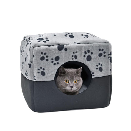 Dog Bed with Bones Print - wnkrs
