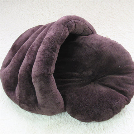 Cute Cosy Warm Plush Cat Nest - wnkrs