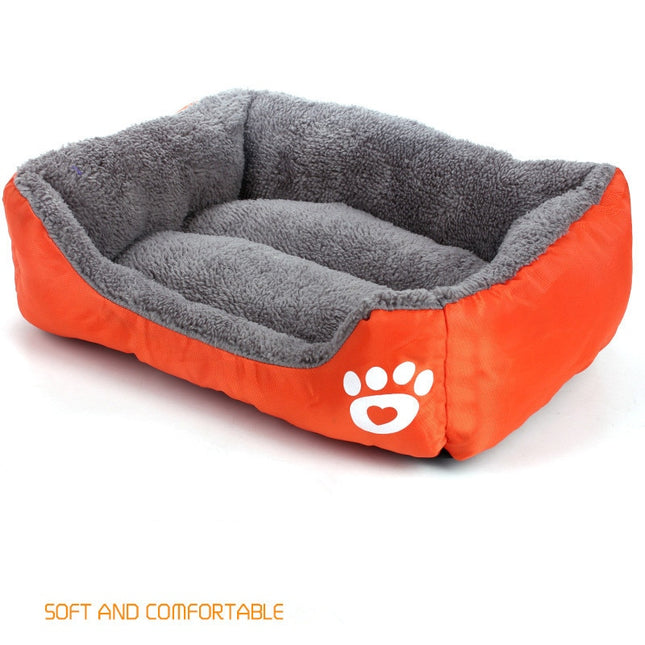 Warm Waterproof Fleece Pet Bed - wnkrs