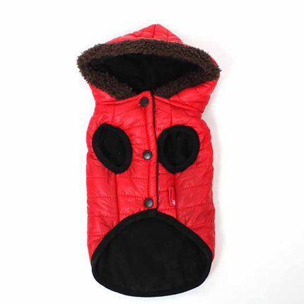 Cute Warm Hooded Dog's Vest - wnkrs