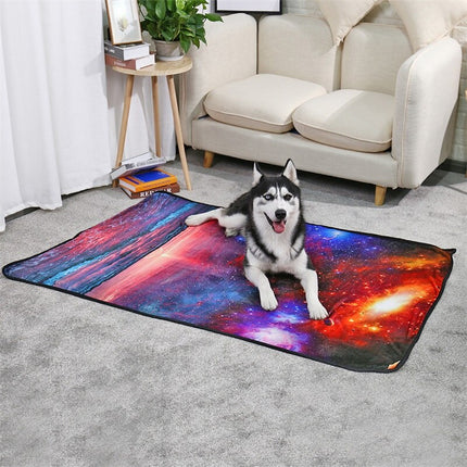 Large Space Themed Blanket for Pets - wnkrs