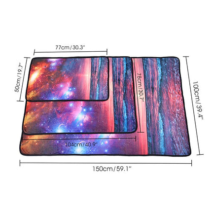 Large Space Themed Blanket for Pets - wnkrs