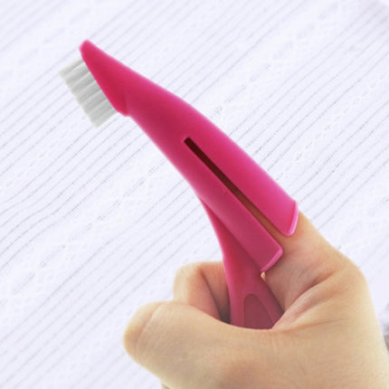Ergonomic Design Finger Toothbrush for Pets - wnkrs