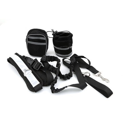 "Shop Now: Elastic Running Leash and Collar Set for Dogs" - wnkrs