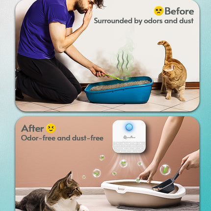 "Say Goodbye to Cat Odors with the Smart Cat Odor Purifier - Effective and Efficient Solution" - wnkrs