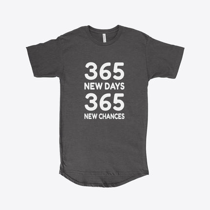 365 New Chances Men's Long Body Urban T-Shirt - wnkrs