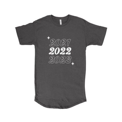 2022 New Year Men's Long Body Urban T-Shirt - wnkrs