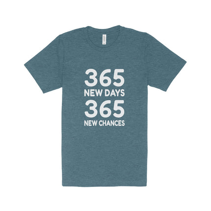 365 New Chances Unisex Heather T-Shirt - wnkrs