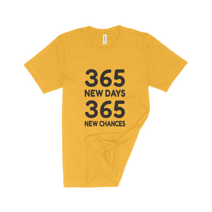 365 New Chances Unisex Heather T-Shirt - wnkrs