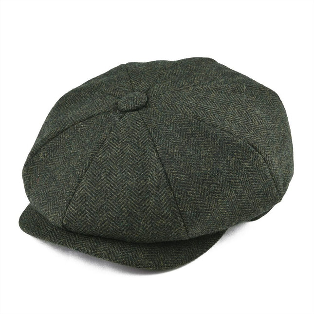 Men's Casual Autumn Tweed Cap - Wnkrs