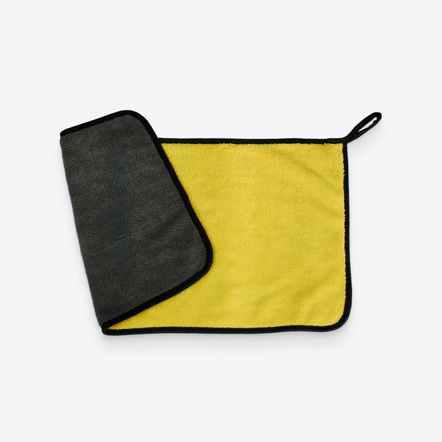 Absorbent Yellow Velvet Towel - wnkrs