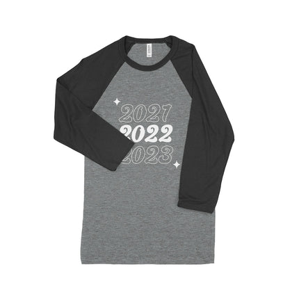 2022 New Year Unisex 3/4 Sleeve Baseball T-Shirt - wnkrs