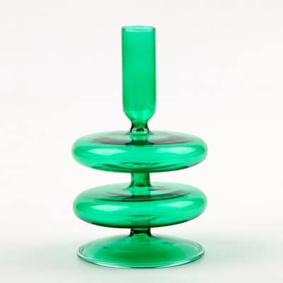 Pillar Shaped Glass Candle Holder - wnkrs