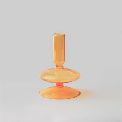 Pillar Shaped Glass Candle Holder - wnkrs