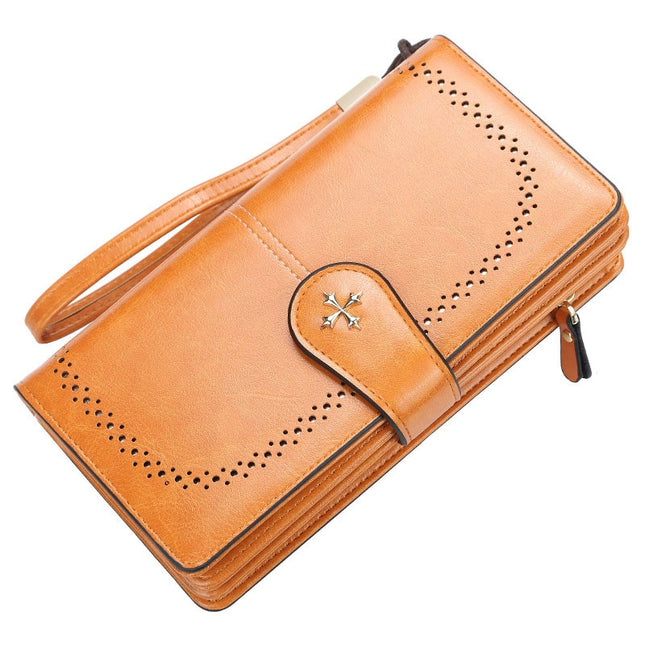 Women's PU Leather Clutch - Wnkrs