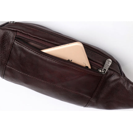 Genuine Leather Waist Bag - Wnkrs