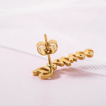 Personalized Name Earrings For Women - Wnkrs