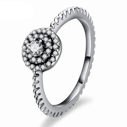 Luxury Crystal Engagement Ring for Women - Wnkrs