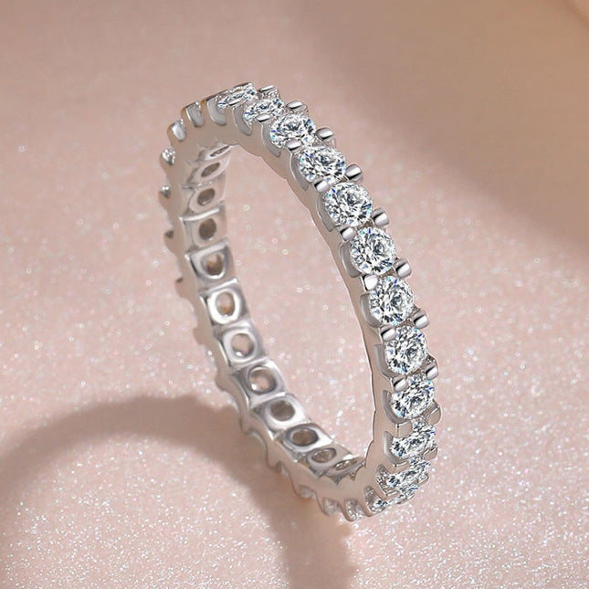 Women's 925 Silver Ring with Cubic Zirconia - Wnkrs