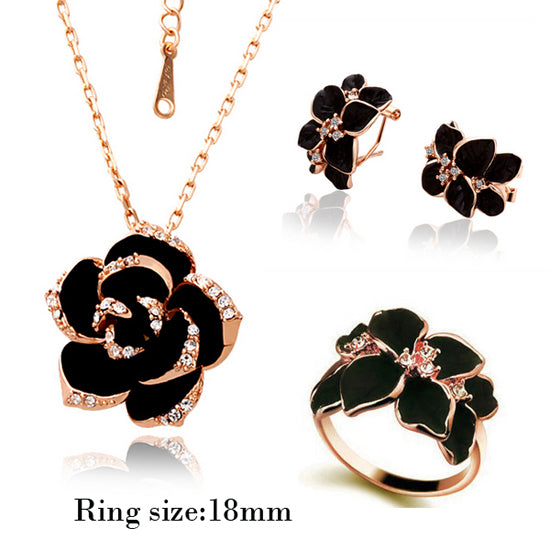 Floral Shaped Jewelry Sets for Wedding - Wnkrs