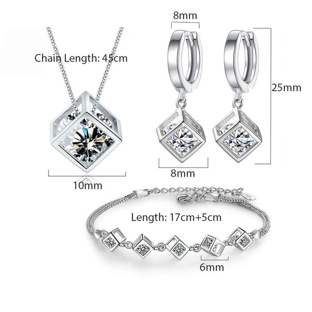 925 Sterling Silver Jewelry Sets - wnkrs