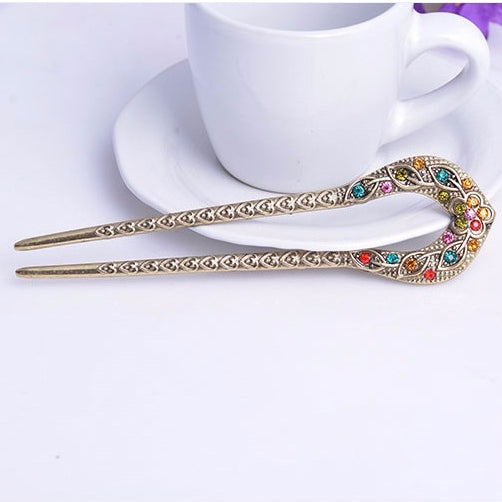 Women's Elegant Antique Hairpin - Wnkrs