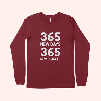 365 New Chances Unisex Jersey Long Sleeve T-Shirt - wnkrs
