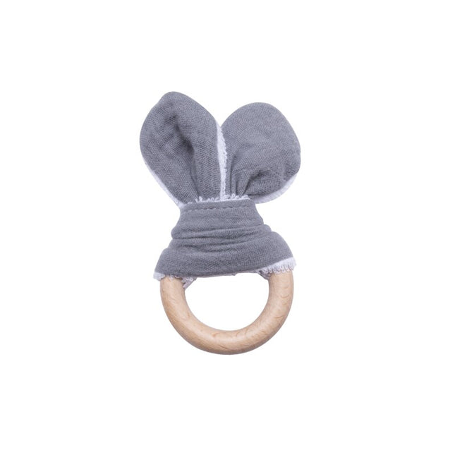 Cotton Bunny Shaped Baby Teether - wnkrs