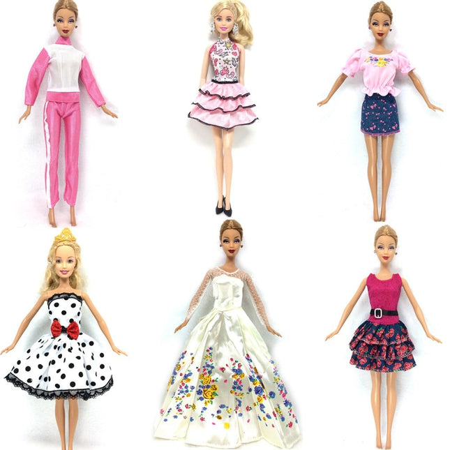 Fashion  Clothes For Barbie Doll - wnkrs