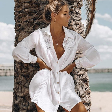 Women's Sexy Style Beach Tunic - Wnkrs