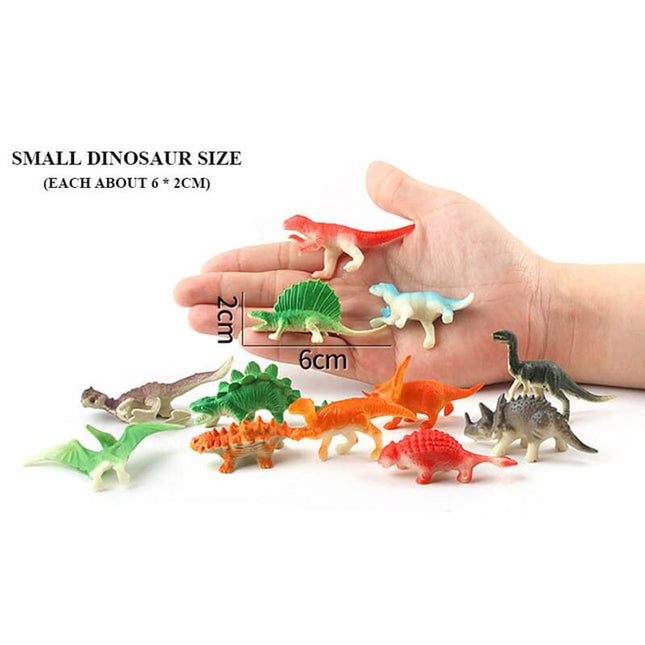 Mini Dinosaur Action Figures 12 pcs/Set - wnkrs