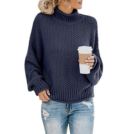 Women's Knitted Loose Pullover - Wnkrs