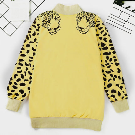 Women's Leopard Printed Pullover - Wnkrs