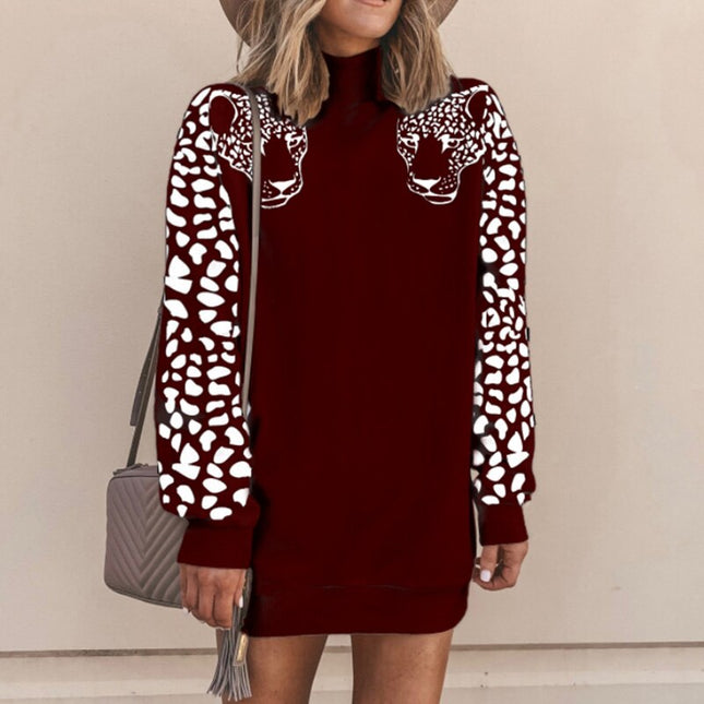 Women's Leopard Printed Pullover