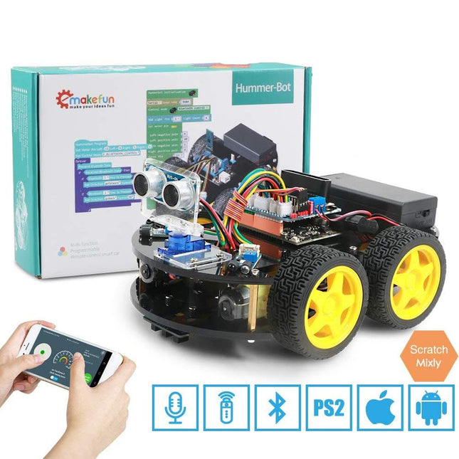Kids Educational 4WD Robot Car - wnkrs