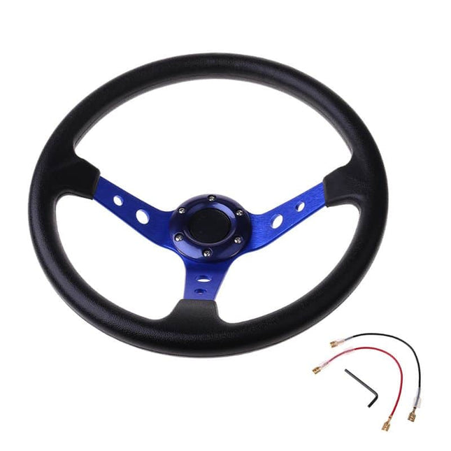 Universal Round Sport Steering Wheel - wnkrs