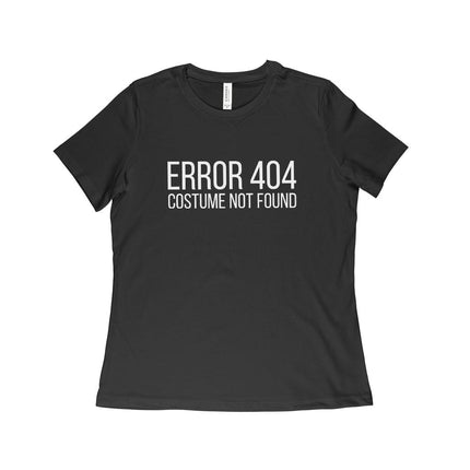 404 Costume Not Found Women's Relaxed Jersey T-Shirt - wnkrs