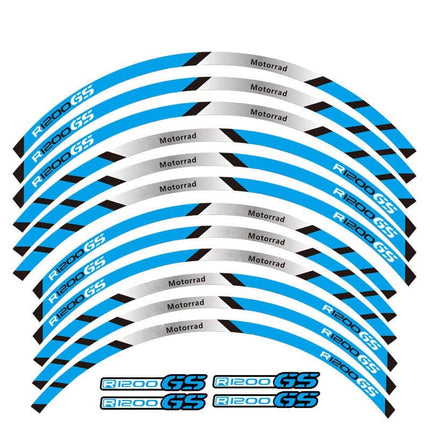 Motorcycles Wheel Reflective Stickers for BMW - wnkrs