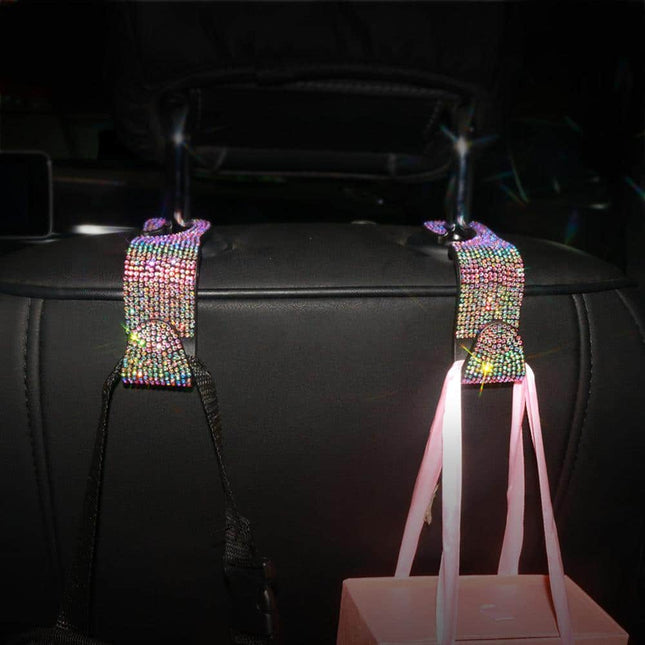 Glitter Car Back Seat Hook 2 Pcs Set - wnkrs