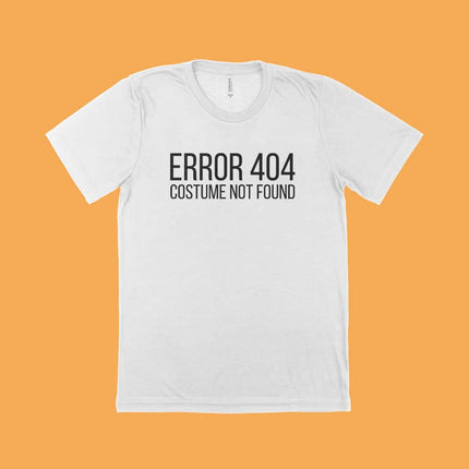 404 Costume Not Found Unisex Viscose T-Shirt - wnkrs